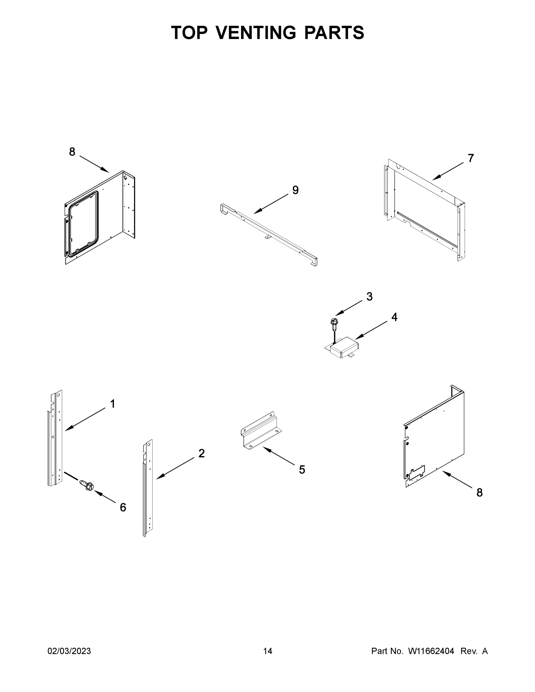 08 - TOP VENTING PARTS