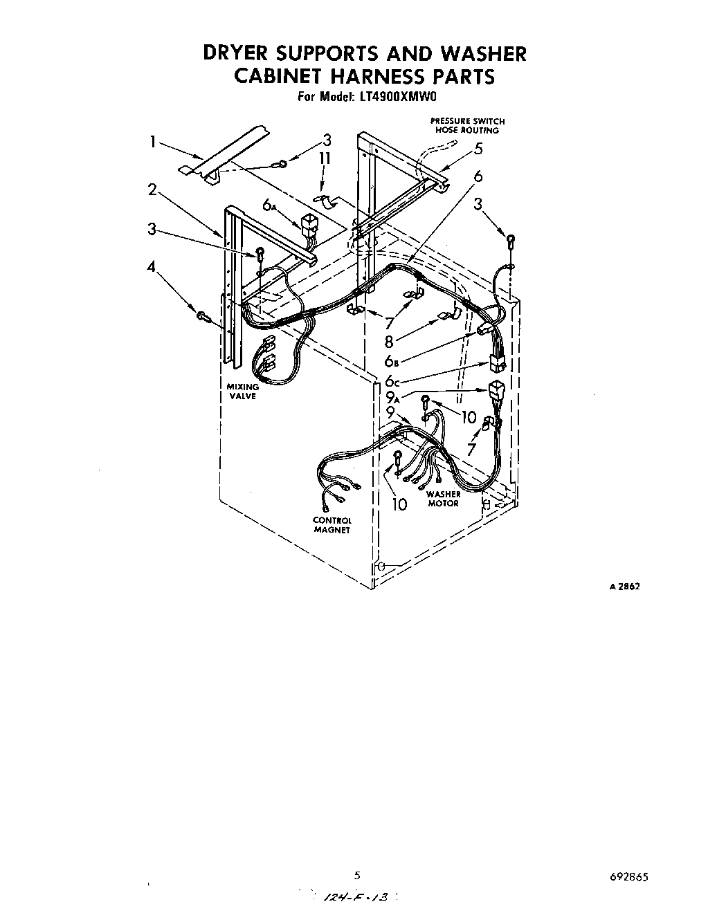 04 - DRYER SUPPORTS, WASHER CABINETS HAR