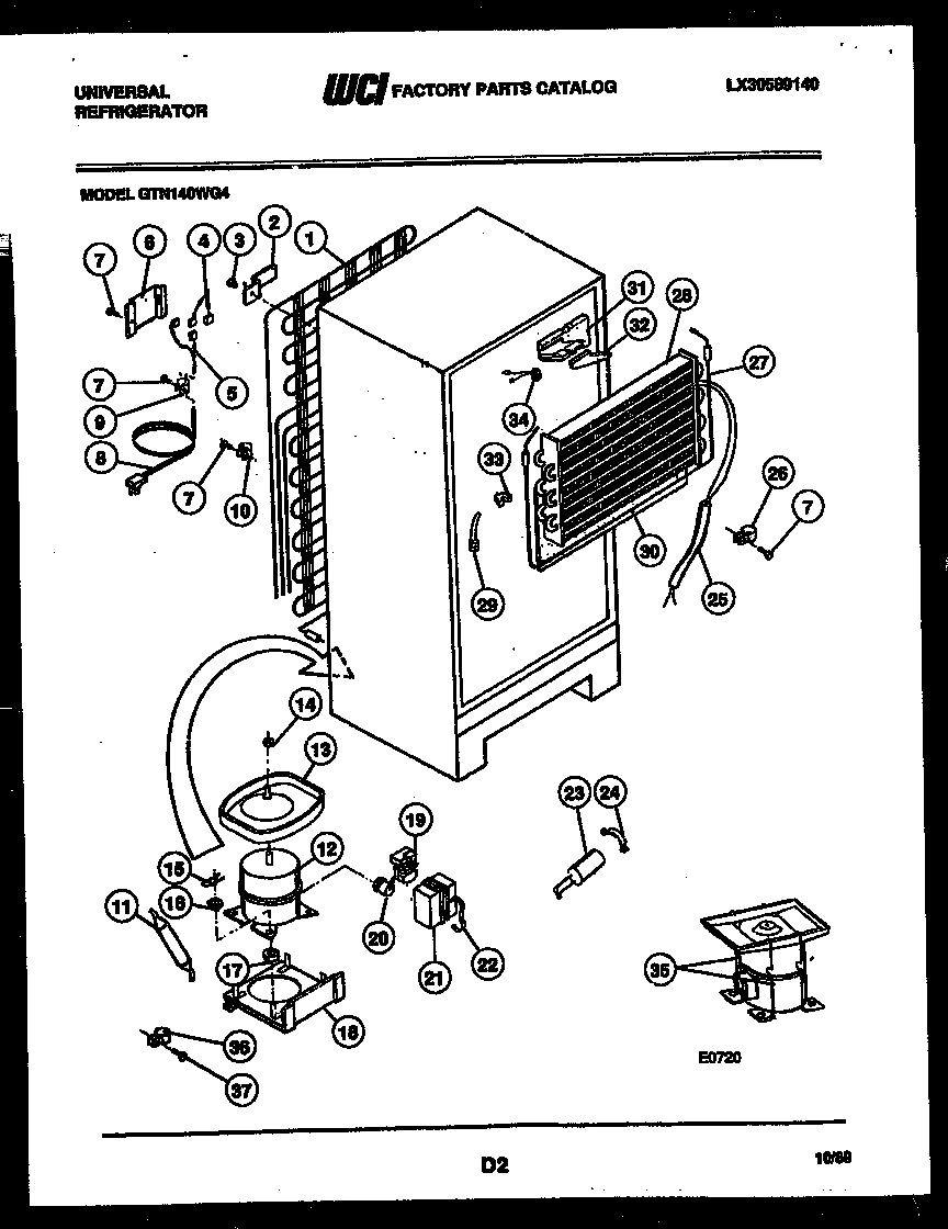 05 - SYSTEM AND AUTOMATIC DEFROST PARTS