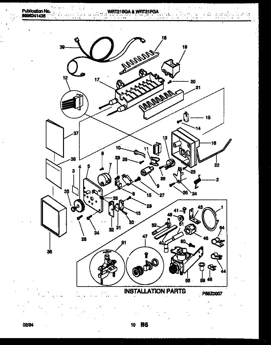 06 - ICE MAKER AND INSTALLATION PARTS