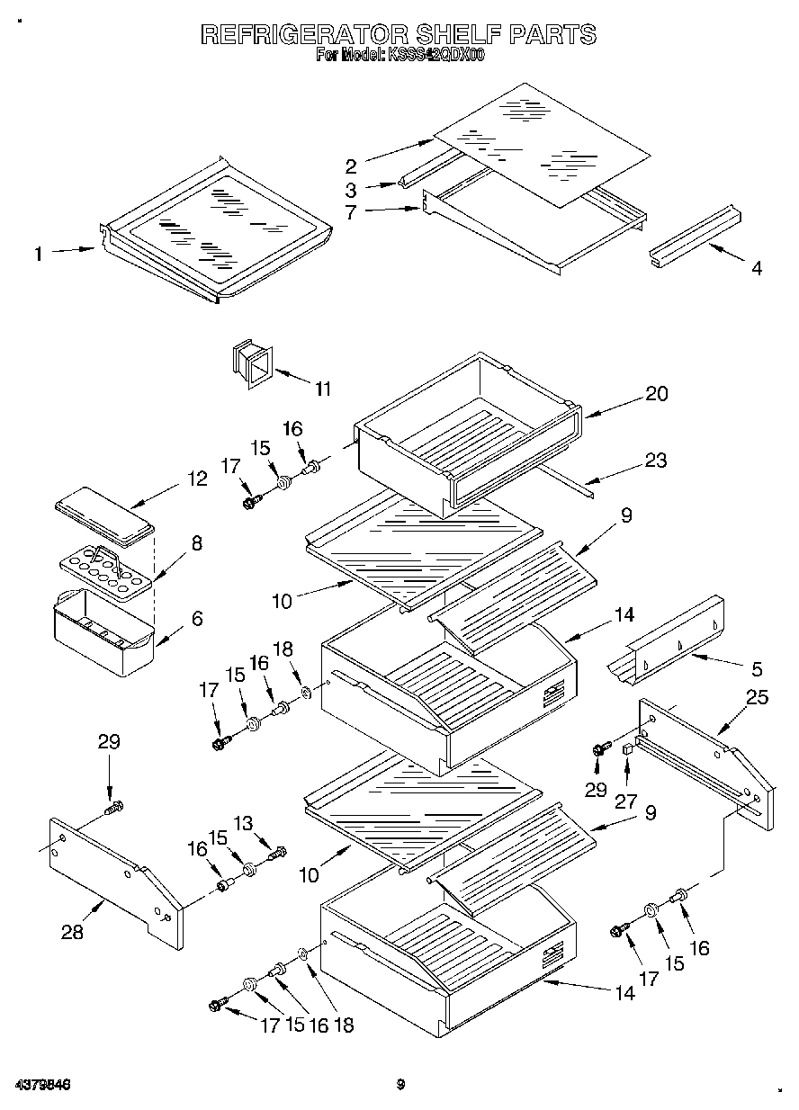 07 - REFRIGERATOR SHELF