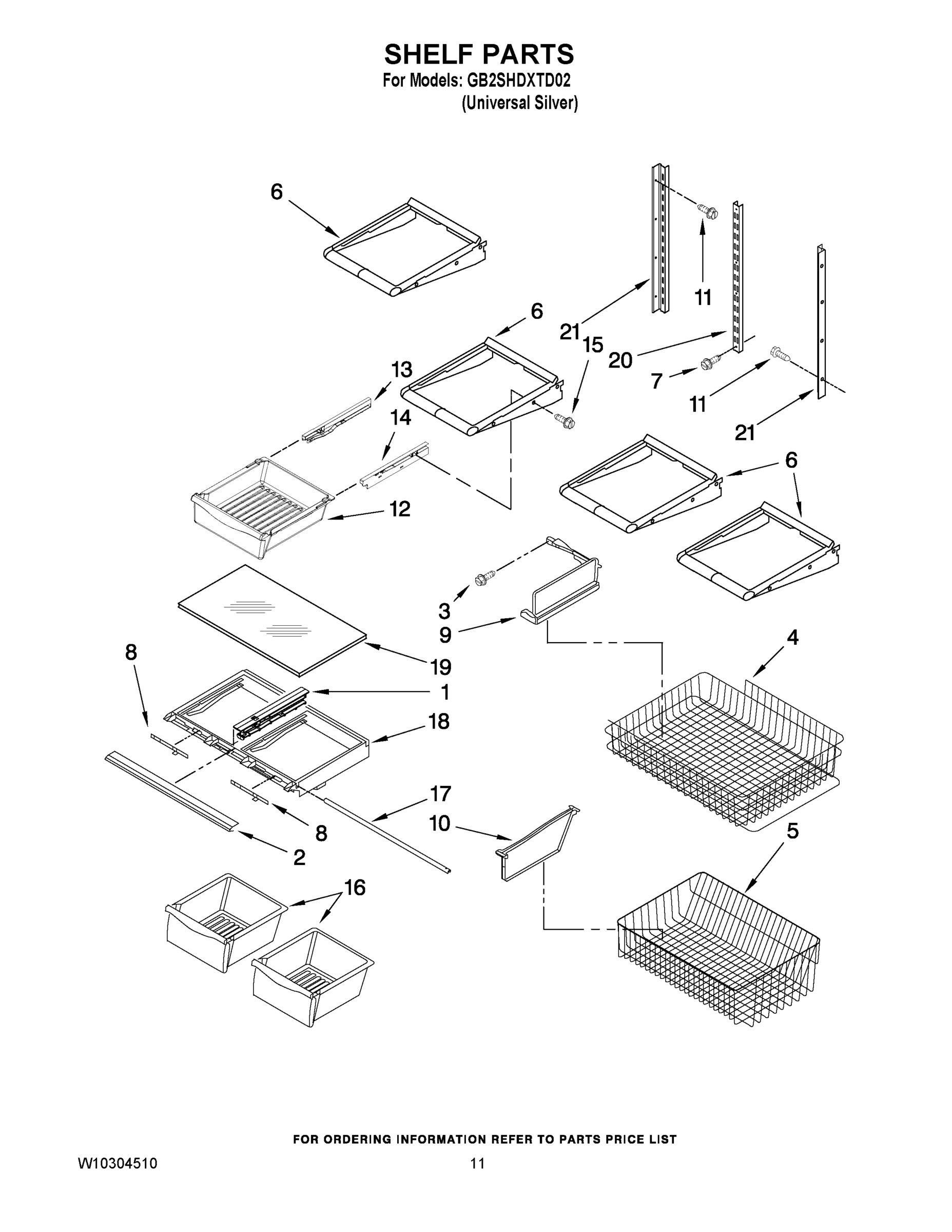 07 - SHELF PARTS