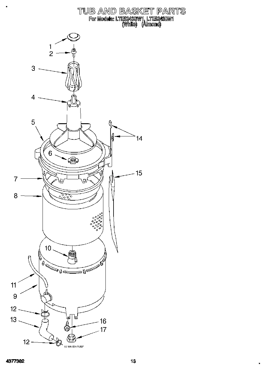 10 - TUB AND BASKET