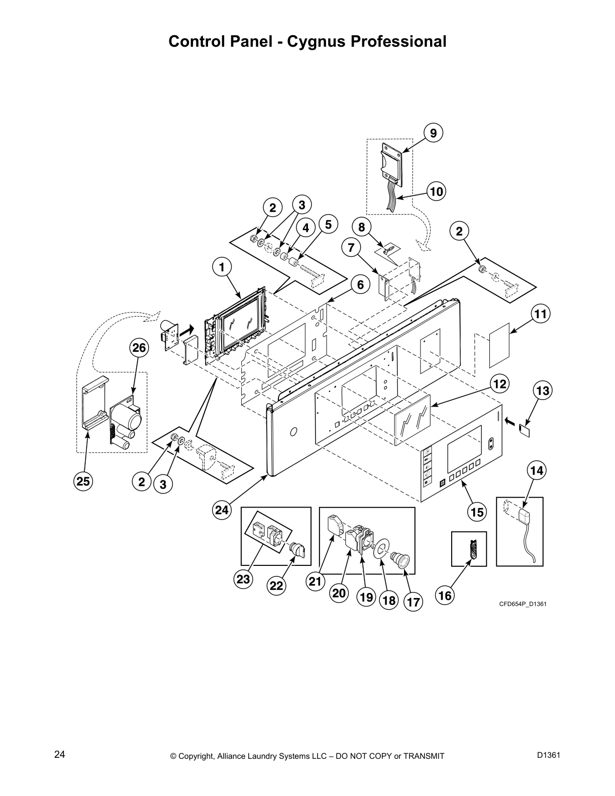 Control Panel - Cygnus Professional