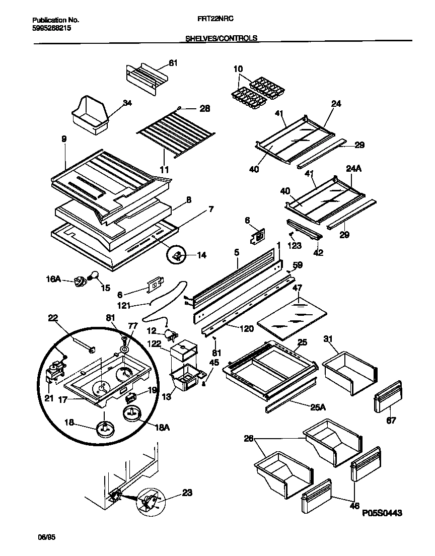 04 - SHELVES/CONTROLS