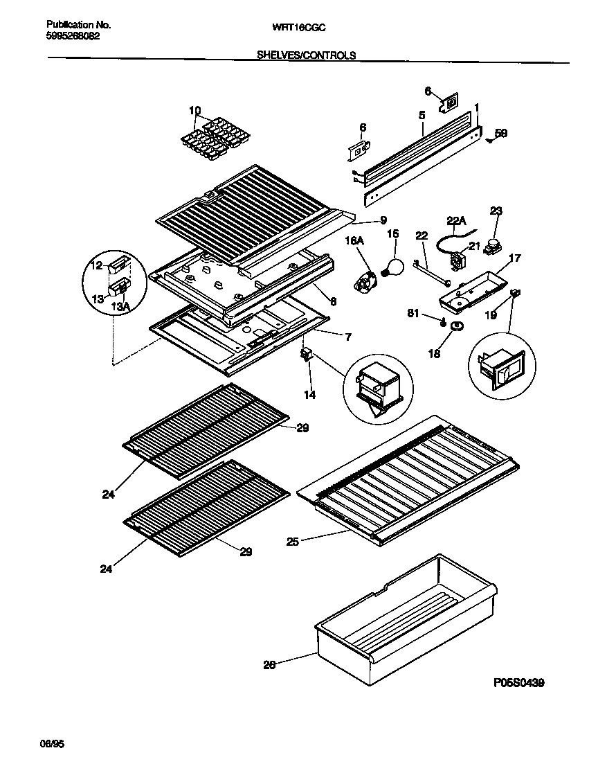 04 - SHELVES/CONTROLS