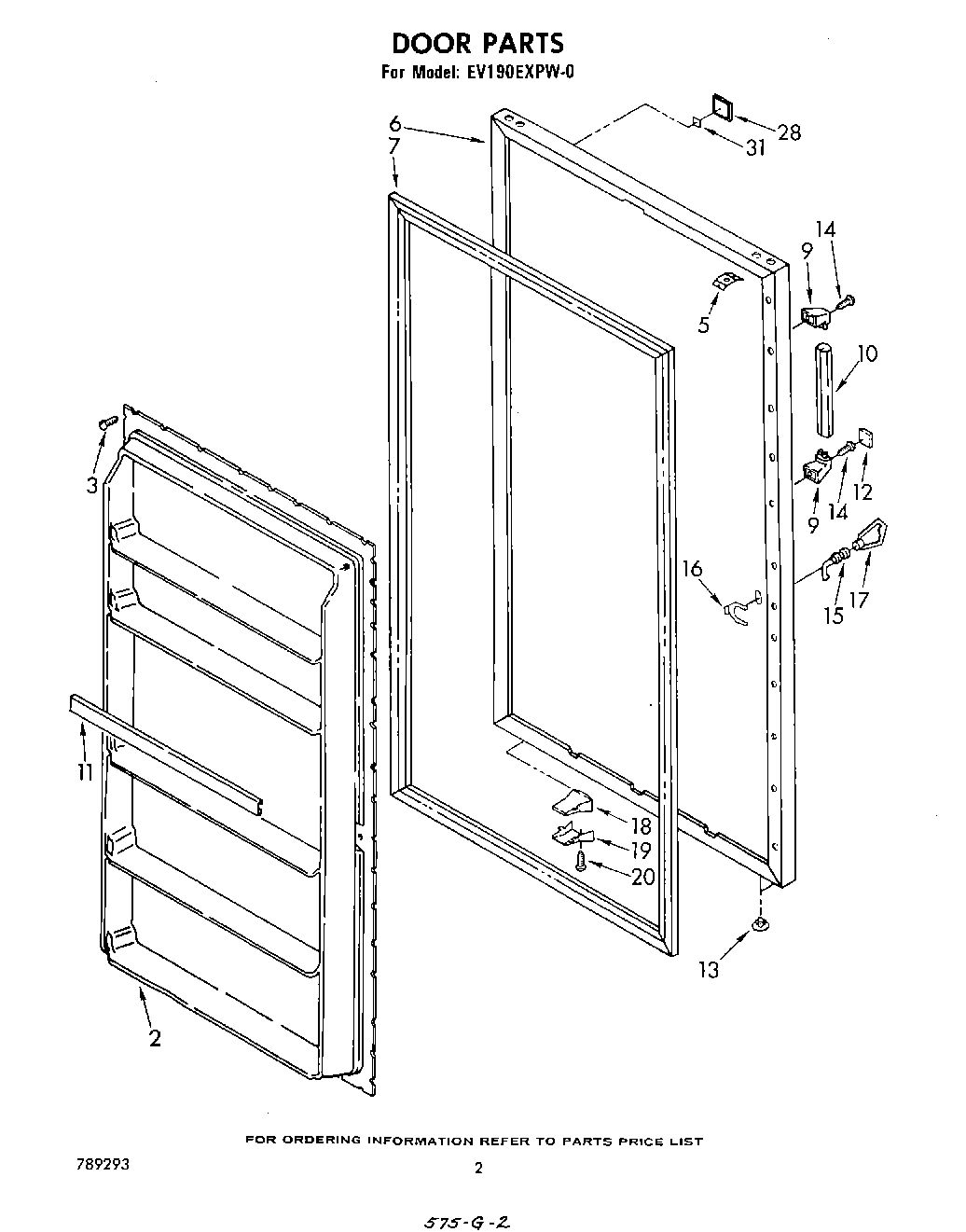 02 - DOOR , LIT/OPTIONAL
