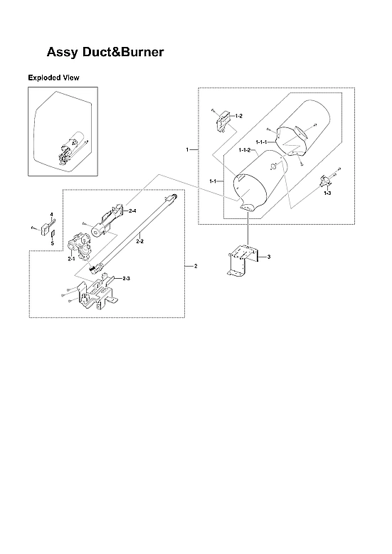 Duct & Burner Assembly