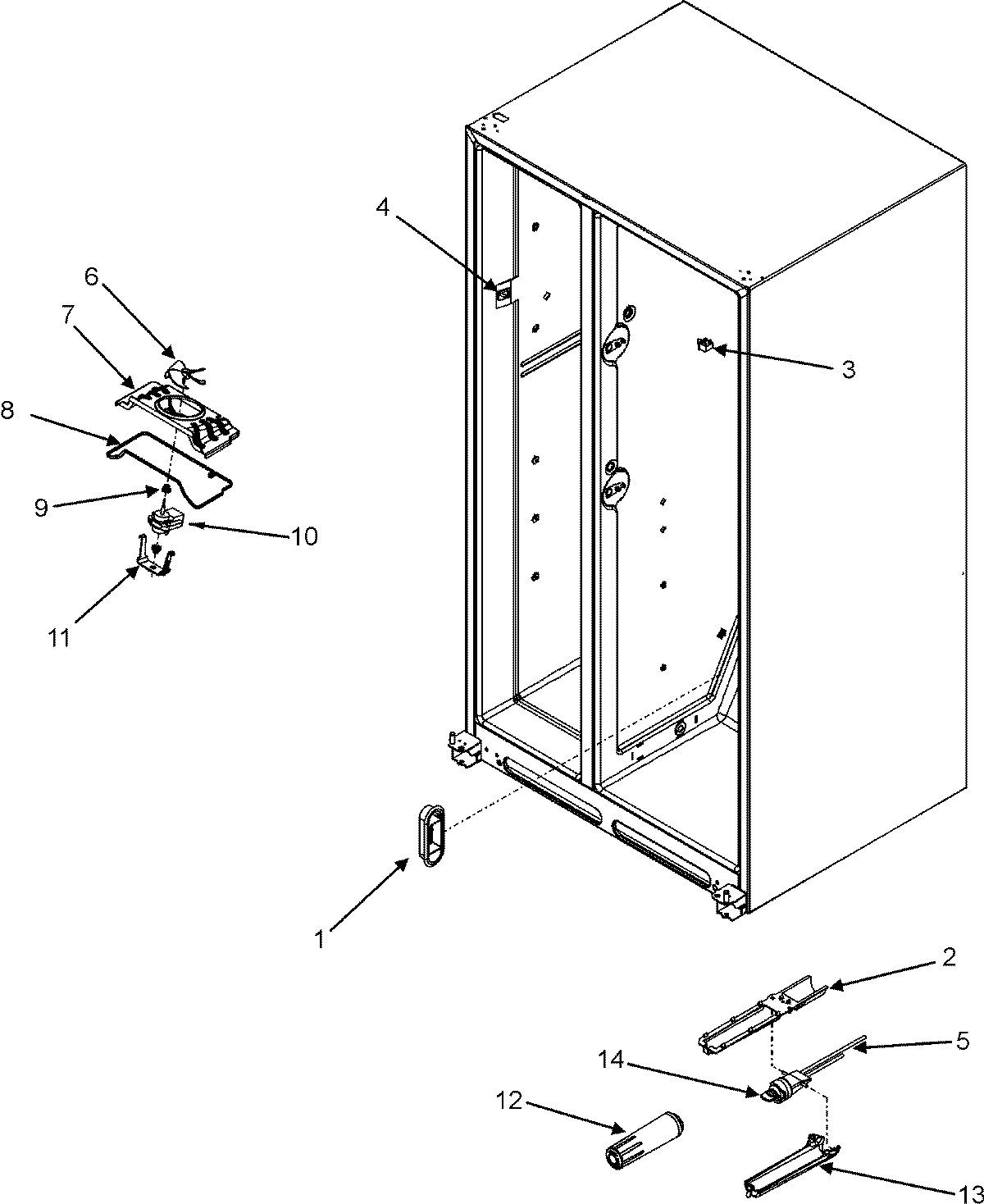 05 - EVAP FAN/CRISP LIGHT/WATER FILTER