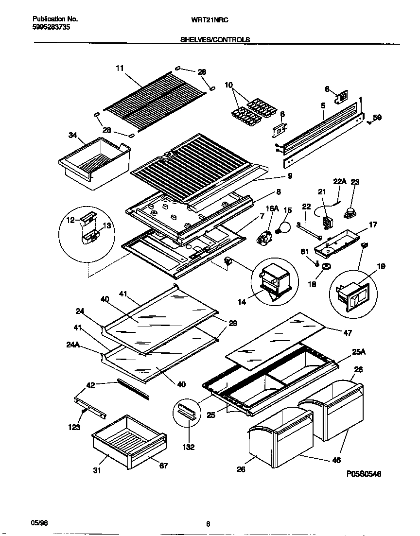 04 - SHELVES/CONTROLS