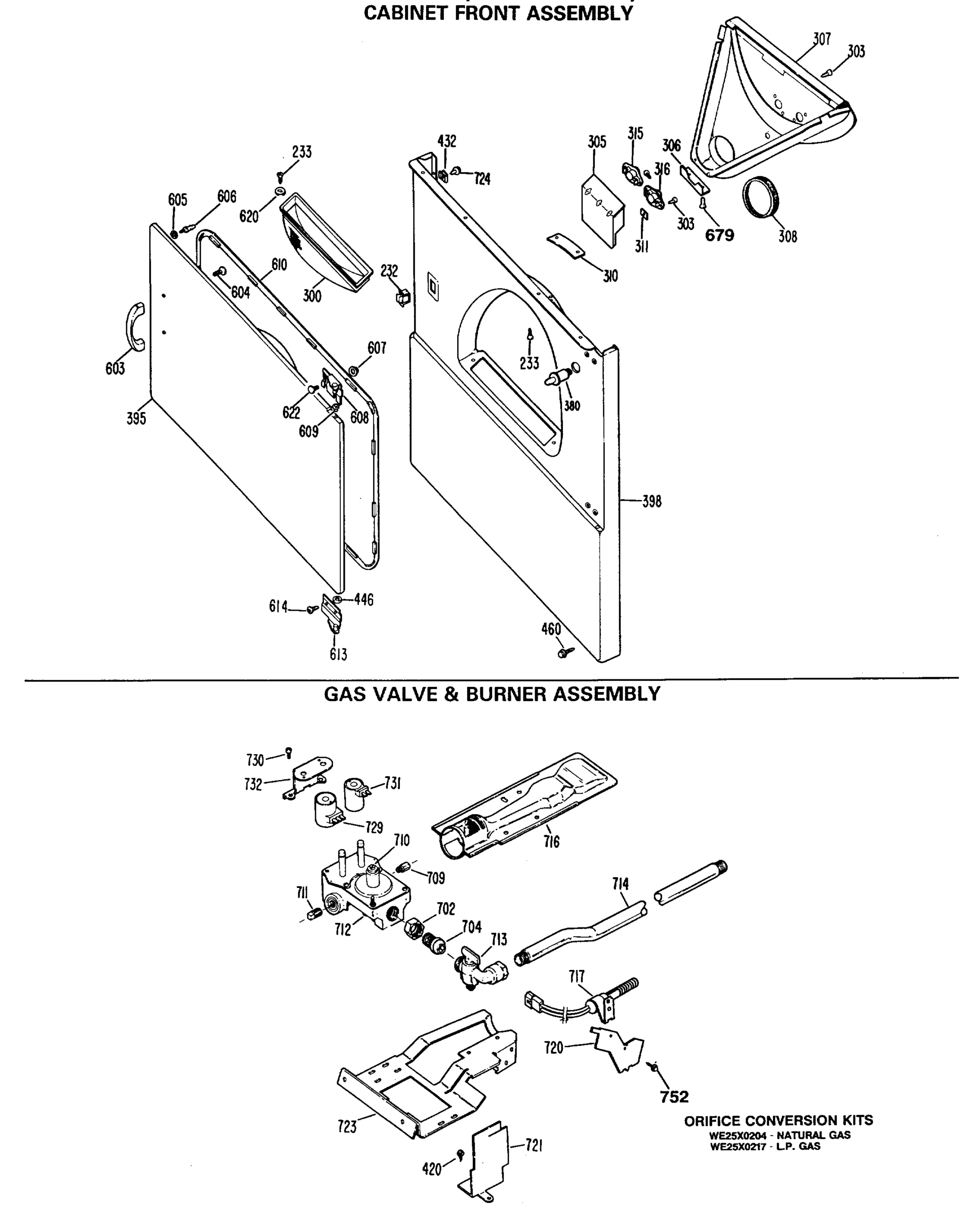 CABINET FRONT ASSEMBLY