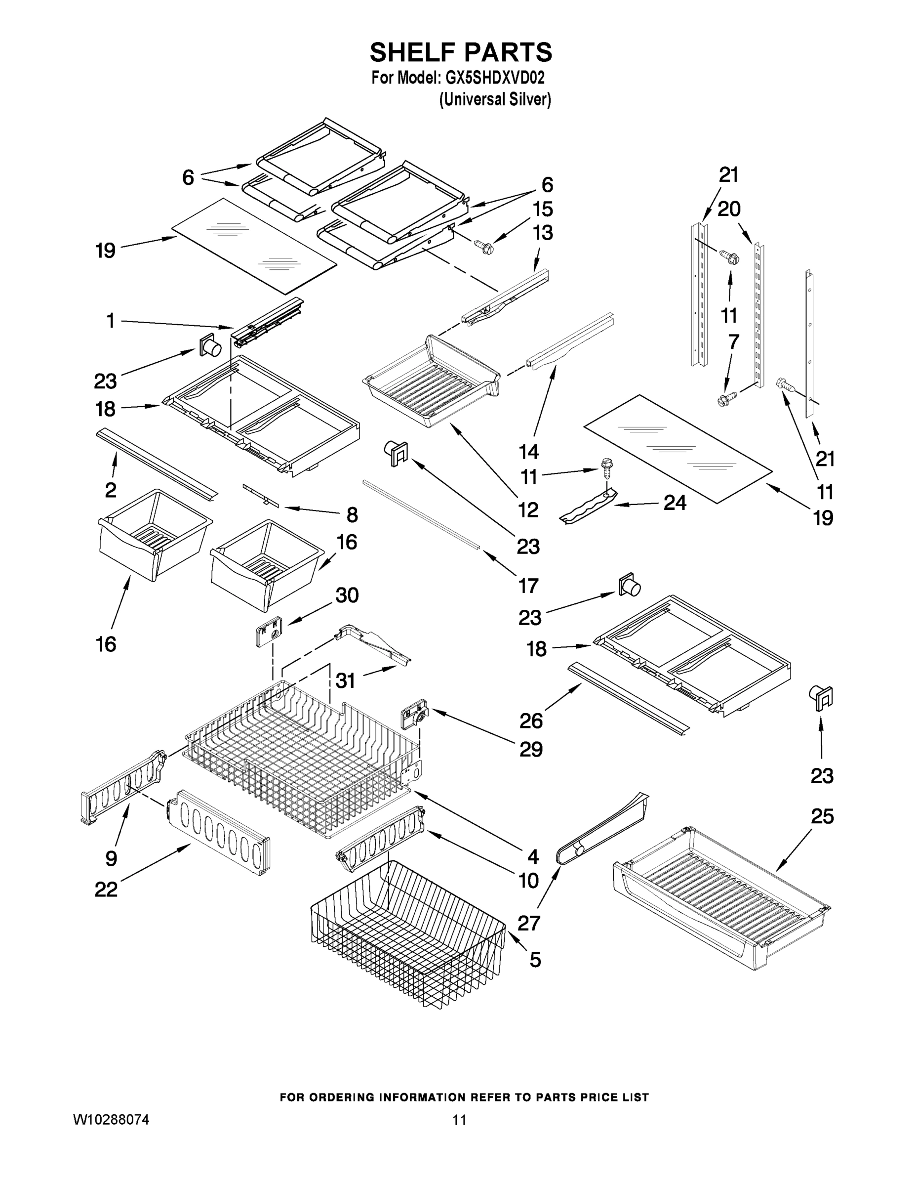 07 - SHELF PARTS