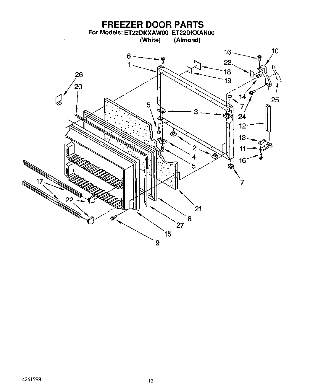 08 - FREEZER DOOR