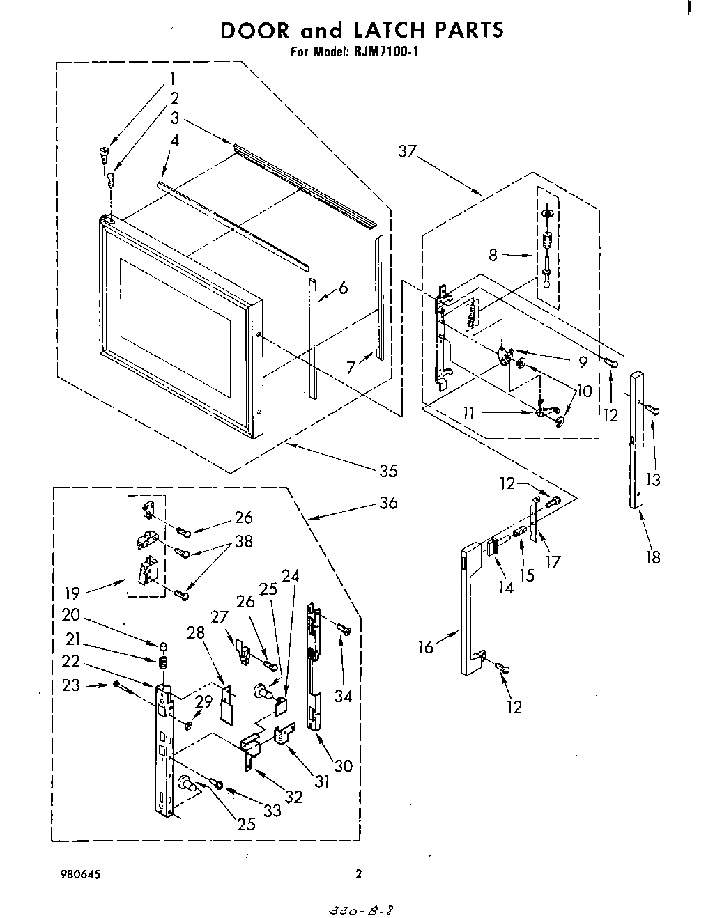 02 - DOOR AND LATCH