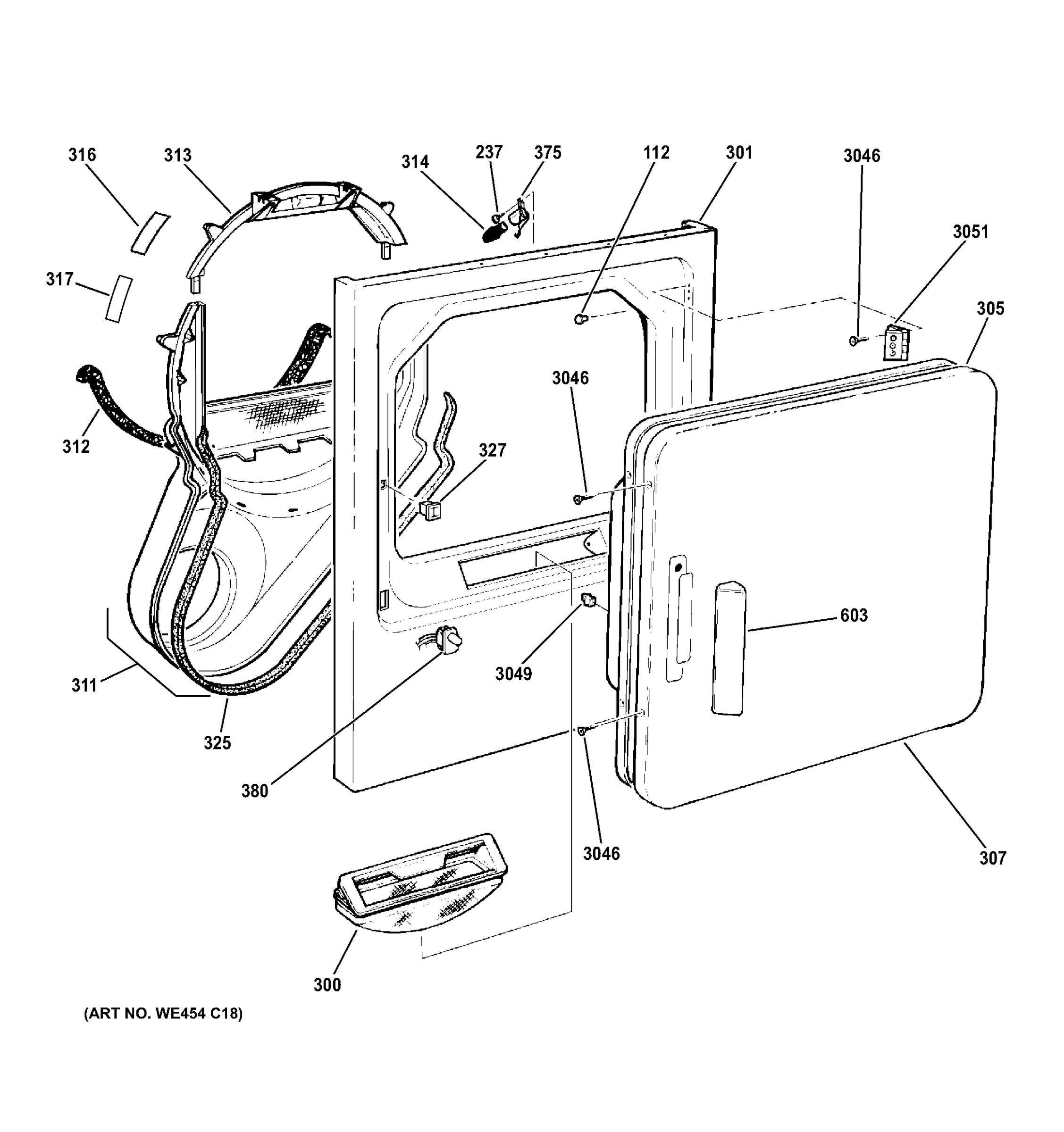 FRONT PANEL DOOR