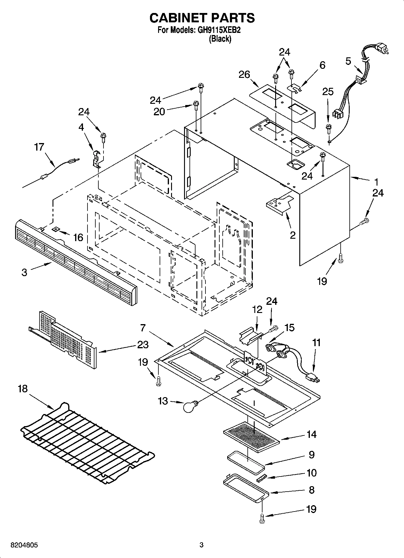 03 - CABINET PARTS