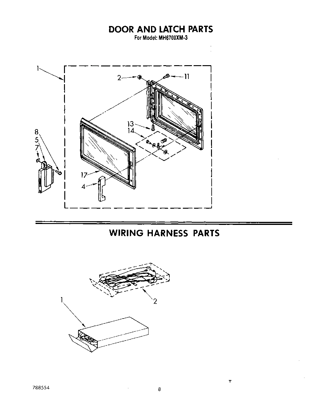 05 - DOOR AND LATCH, WIRING HARNESS