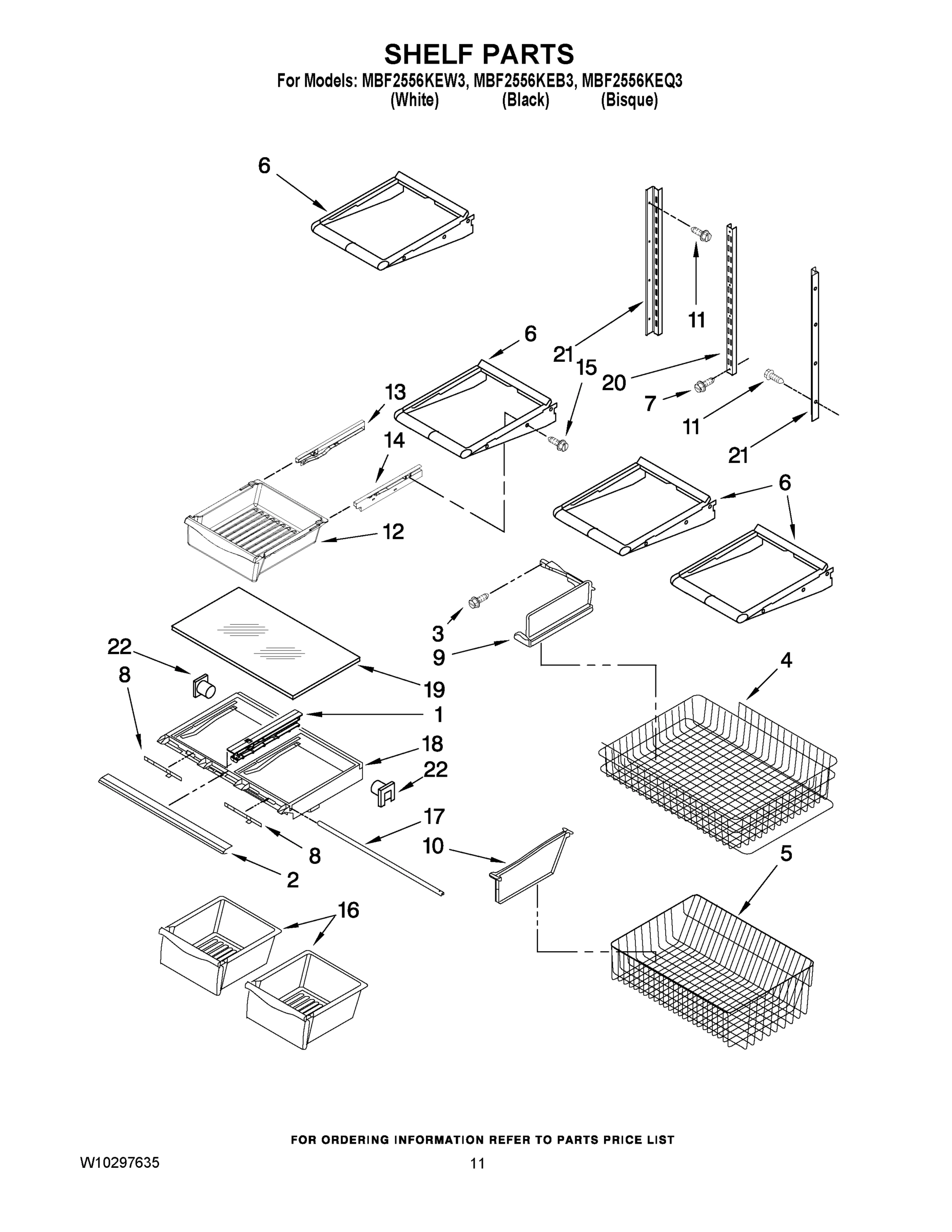 07 - SHELF PARTS