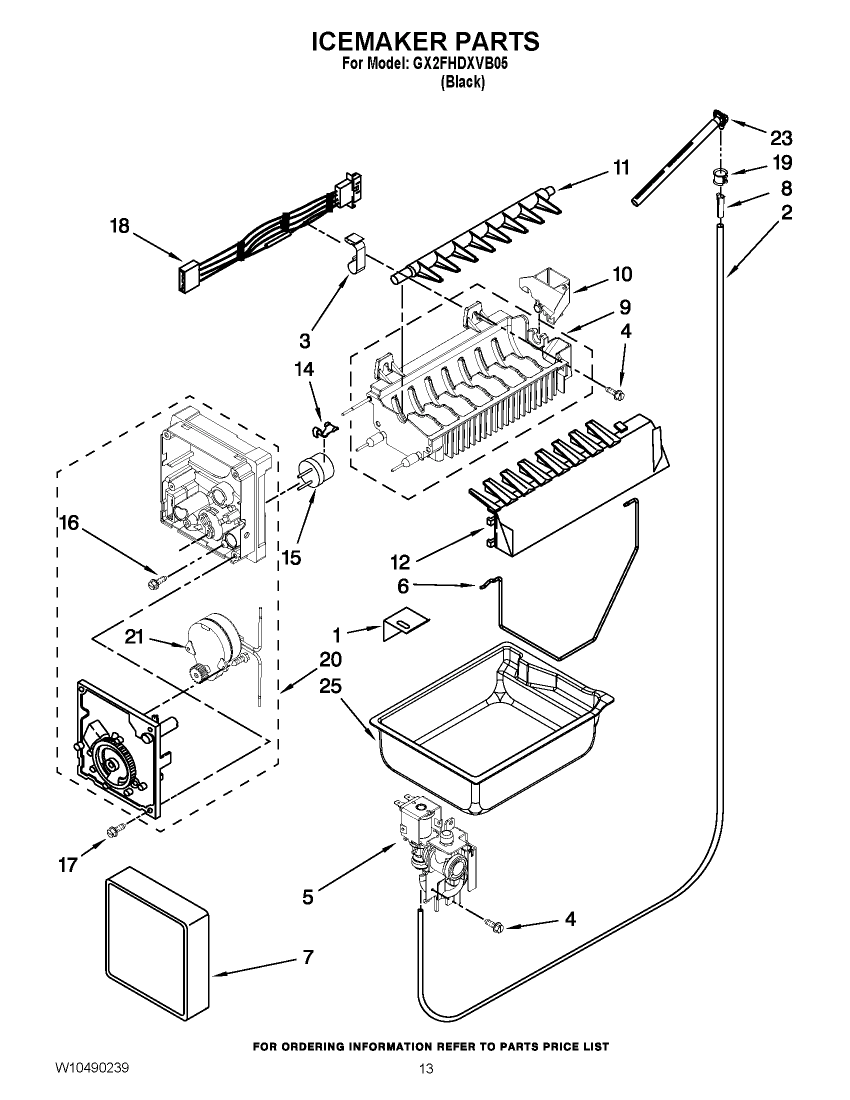 08 - ICEMAKER PARTS