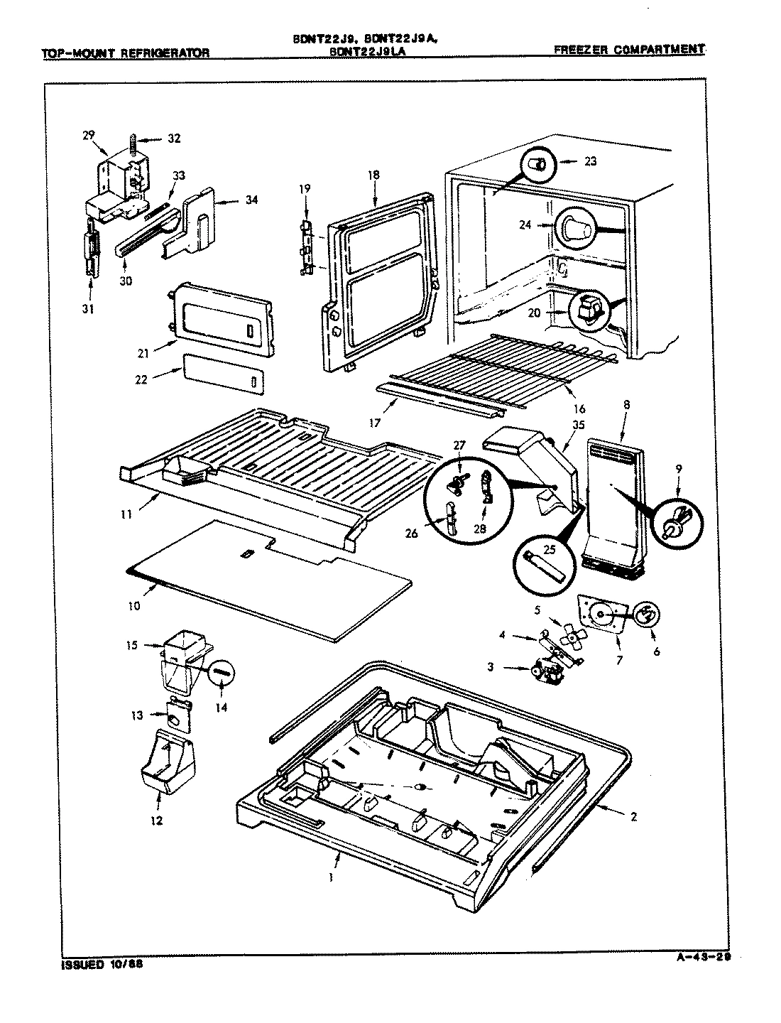 01 - FREEZER COMPARTMENT