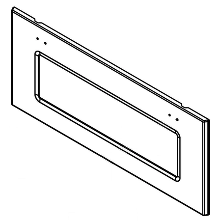 W10457801 Whirlpool Door Glass