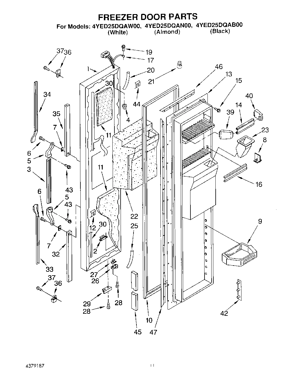 07 - FREEZER DOOR