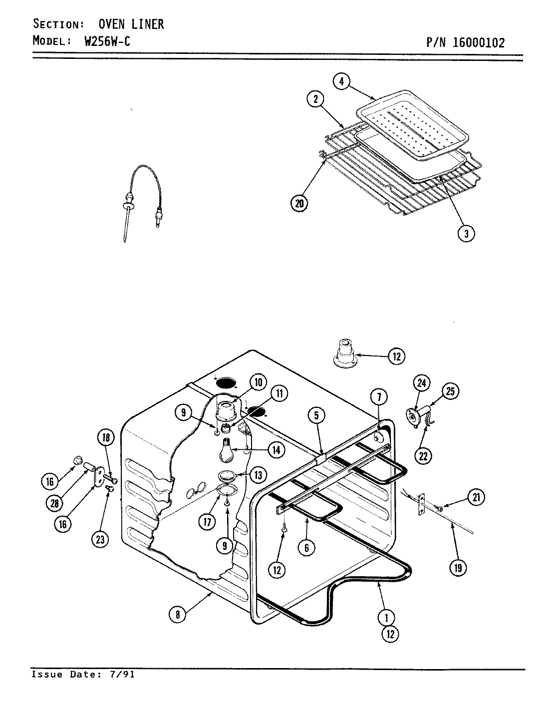 07 - OVEN (W256W-C)