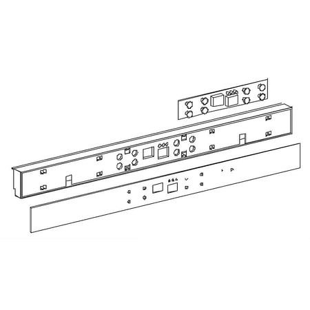 W10792641 Whirlpool Refrigerator Display