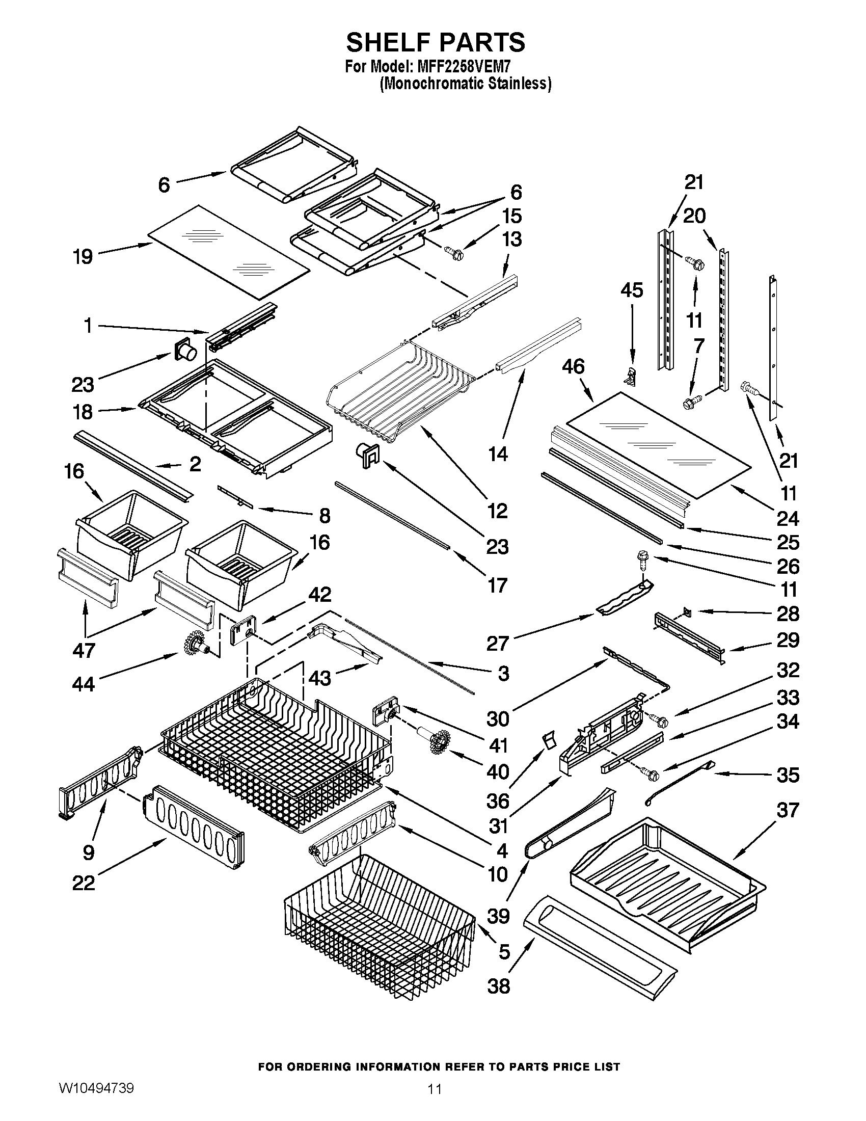 07 - SHELF PARTS
