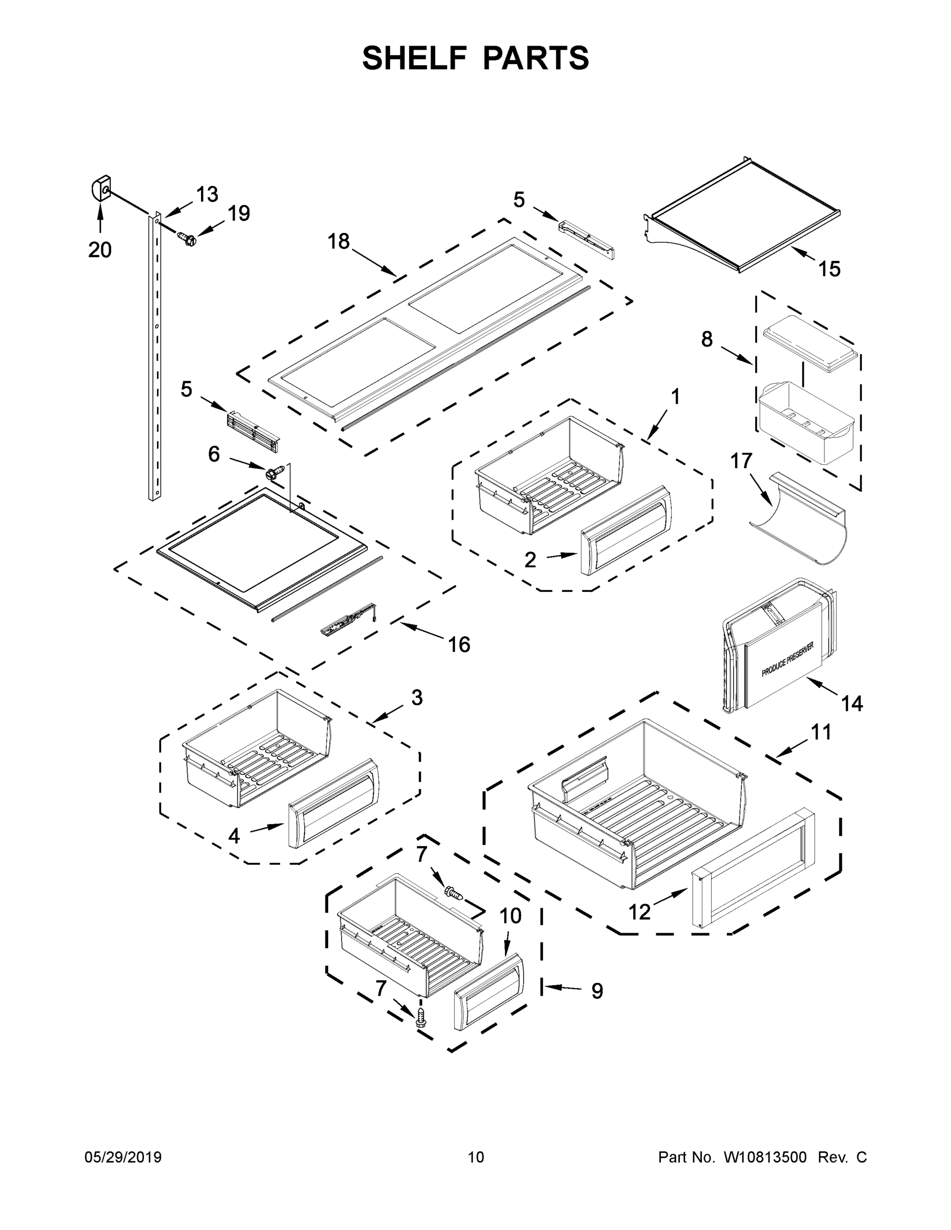 06 - SHELF PARTS