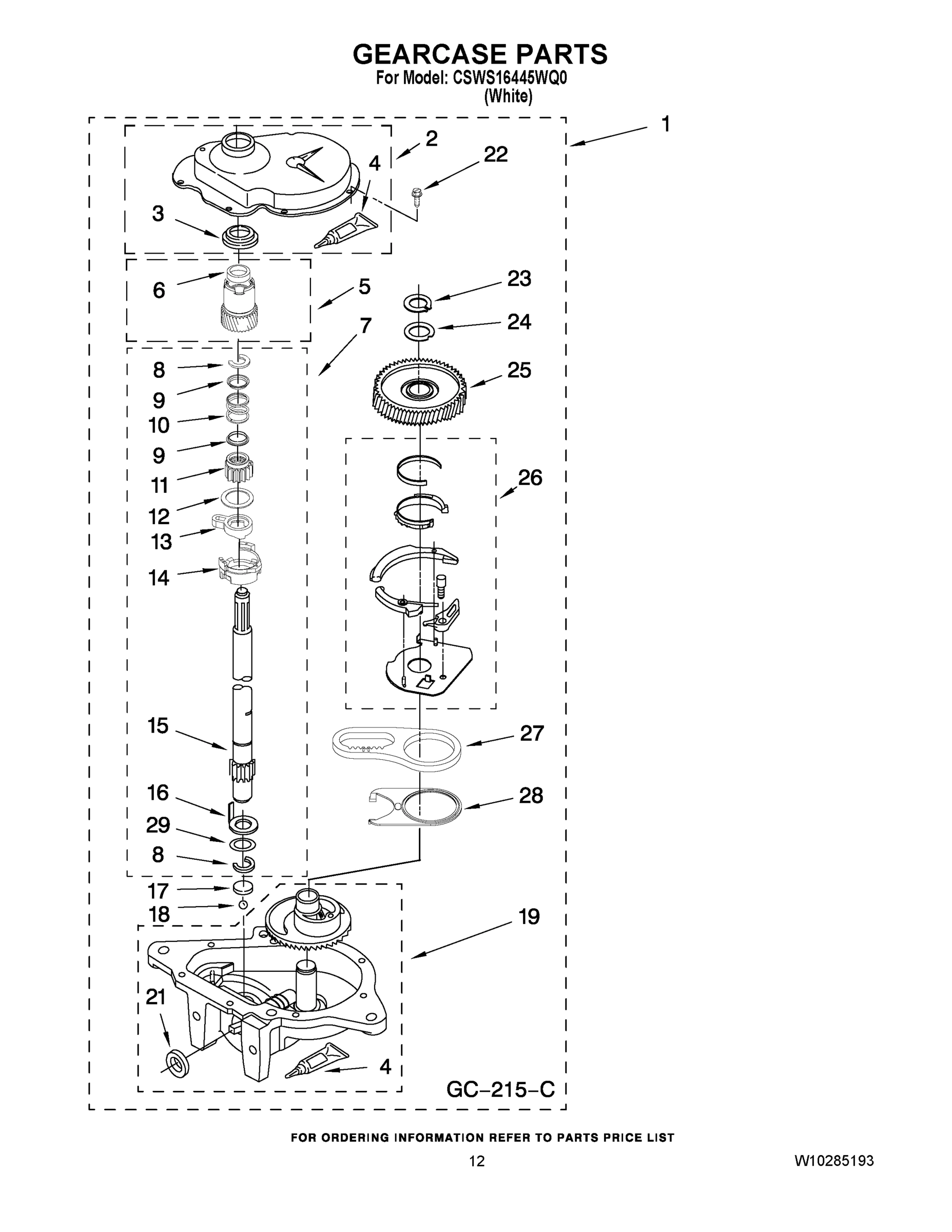 08 - GEARCASE PARTS