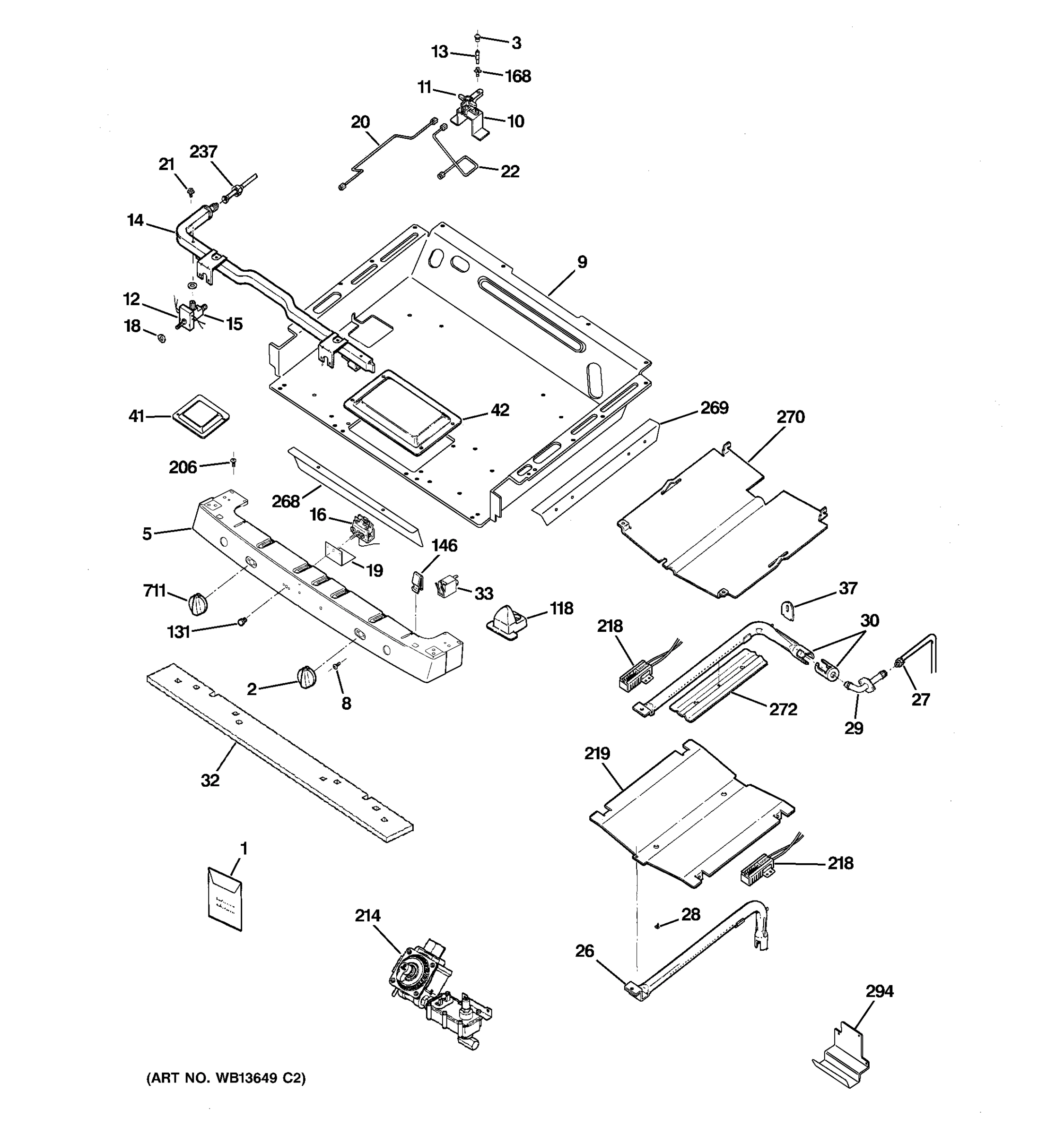 GAS & BURNER PARTS