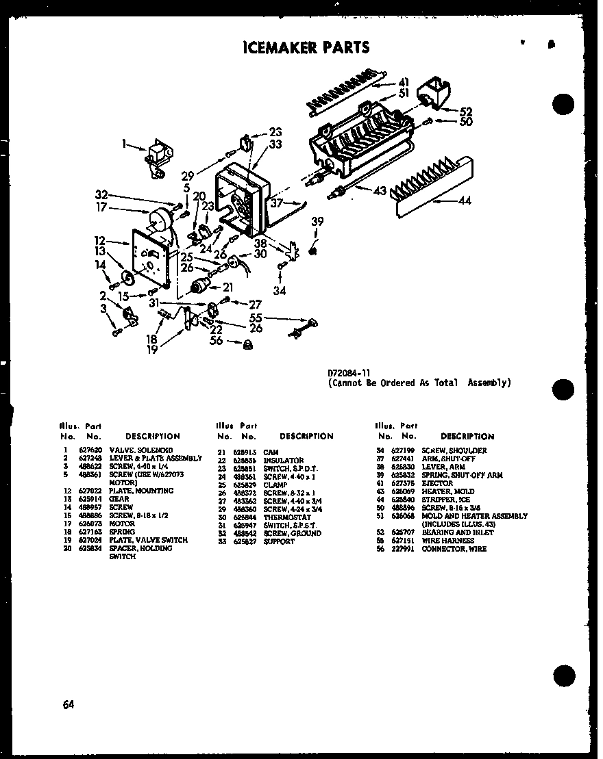 10 - ICEMAKER PARTS