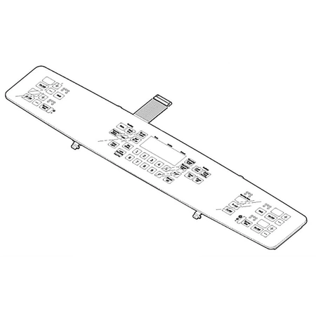 WB27X21438 GE Oven Control Board and Glass As