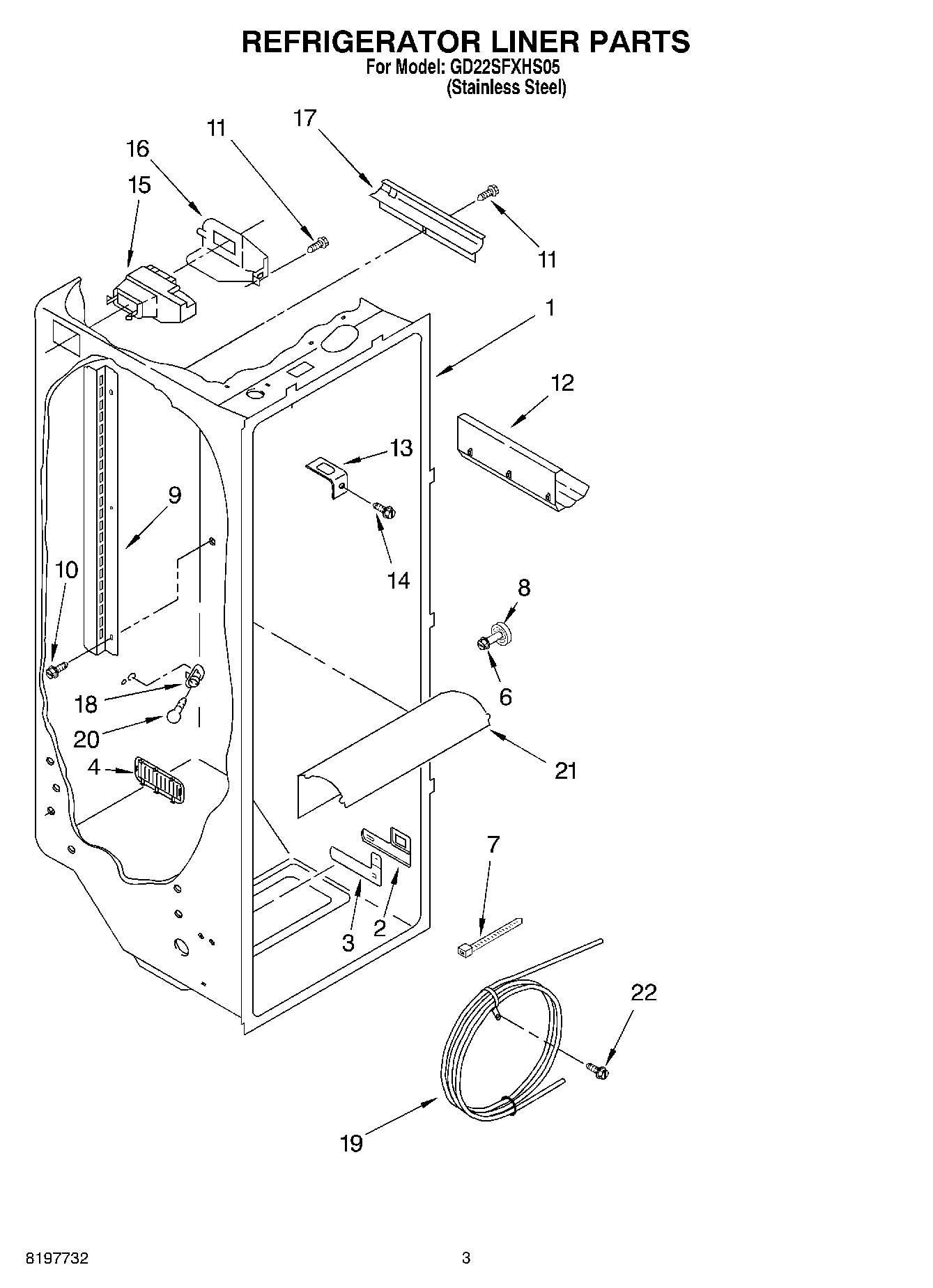 02 - REFRIGERATOR LINER