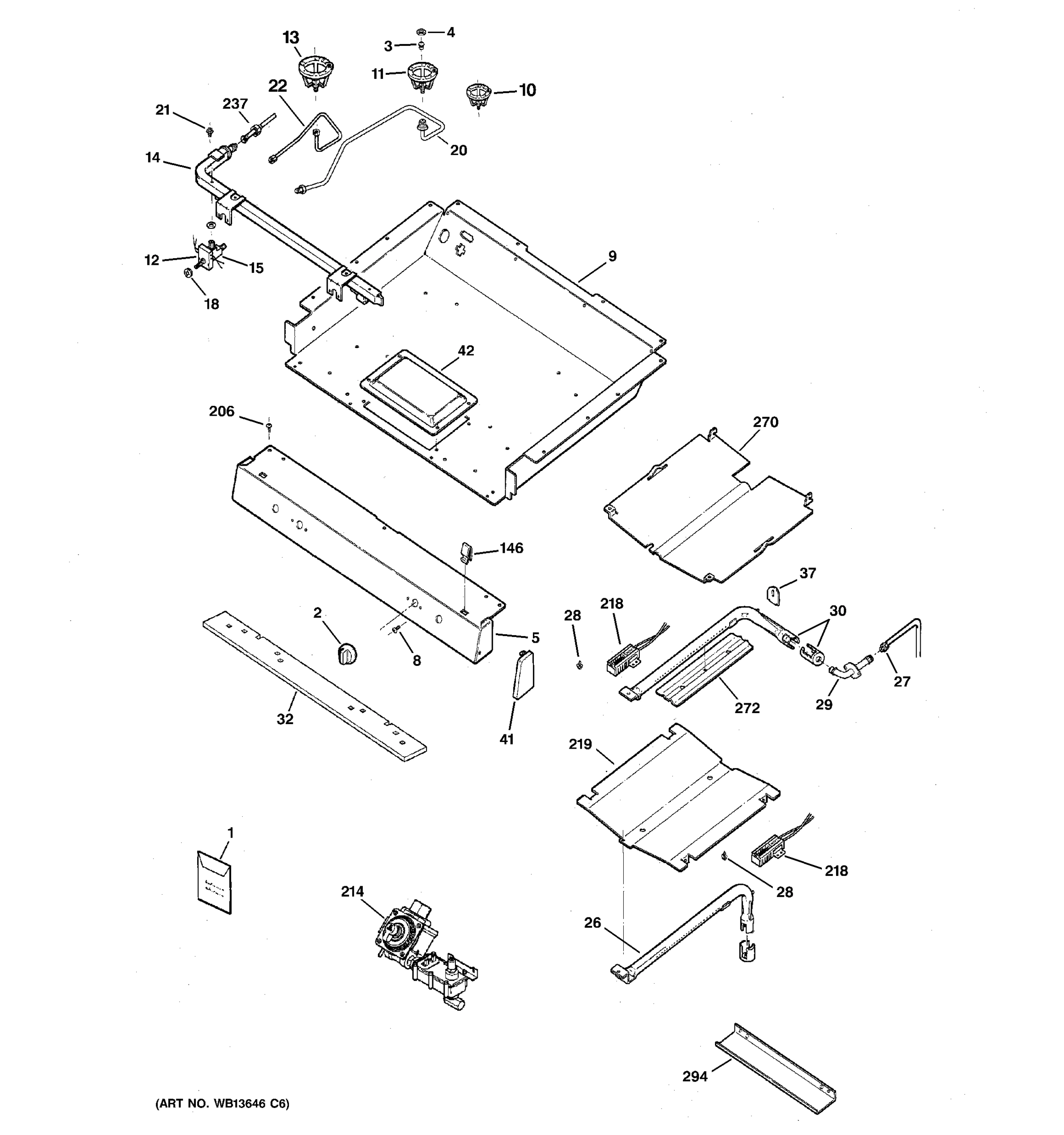 GAS & BURNER PARTS