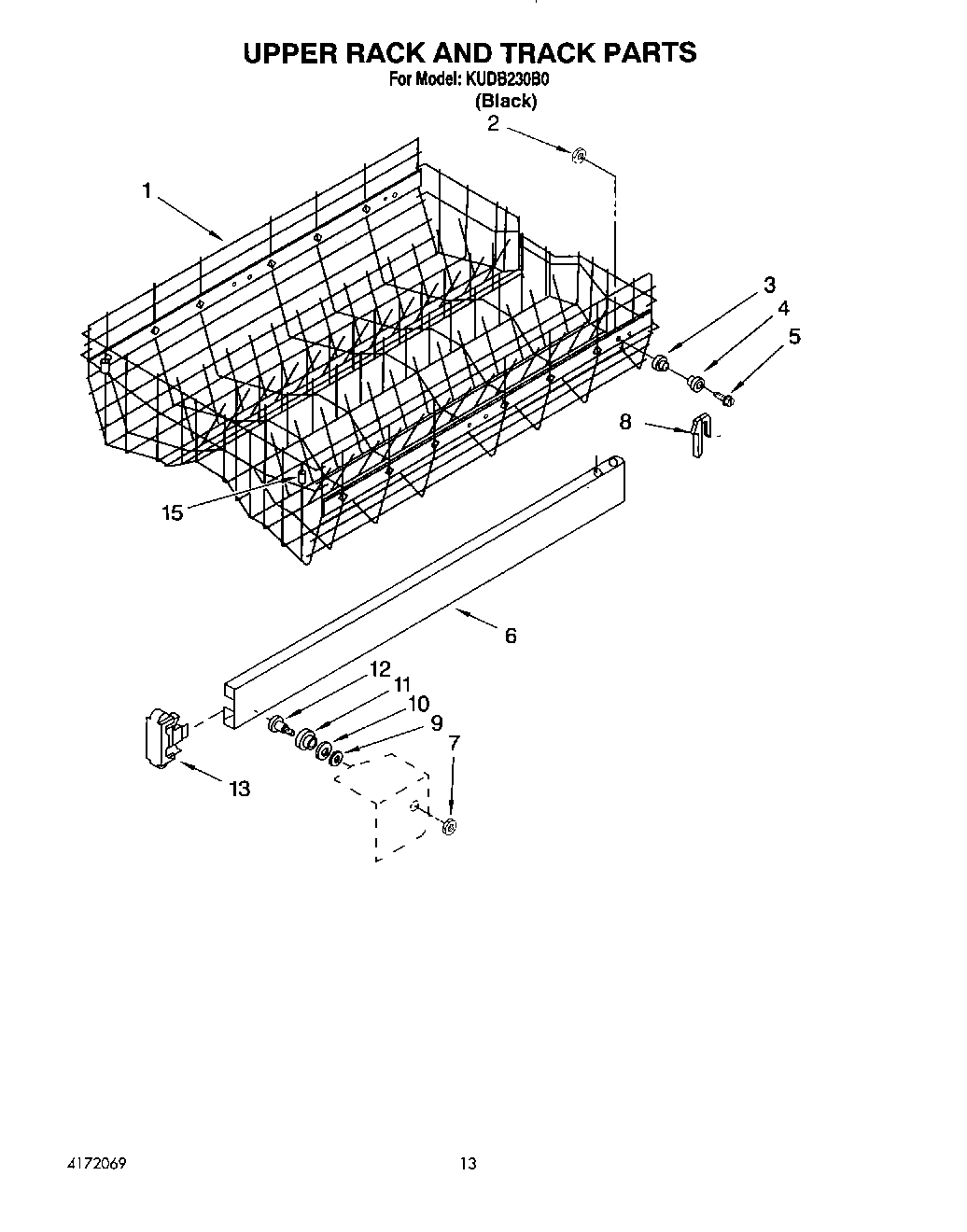 10 - UPPER RACK AND TRACK