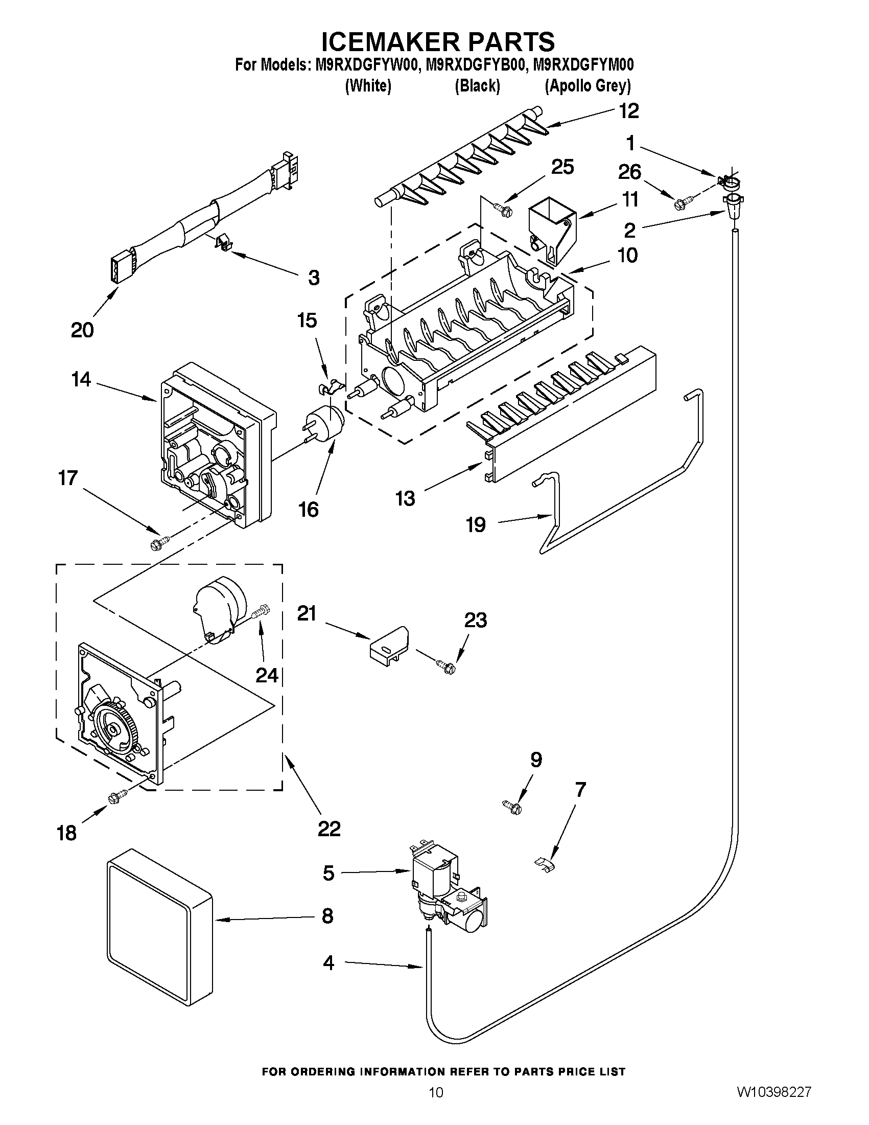 06 - ICEMAKER PARTS