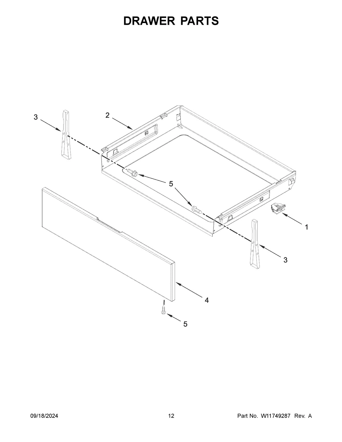 07 - DRAWER PARTS