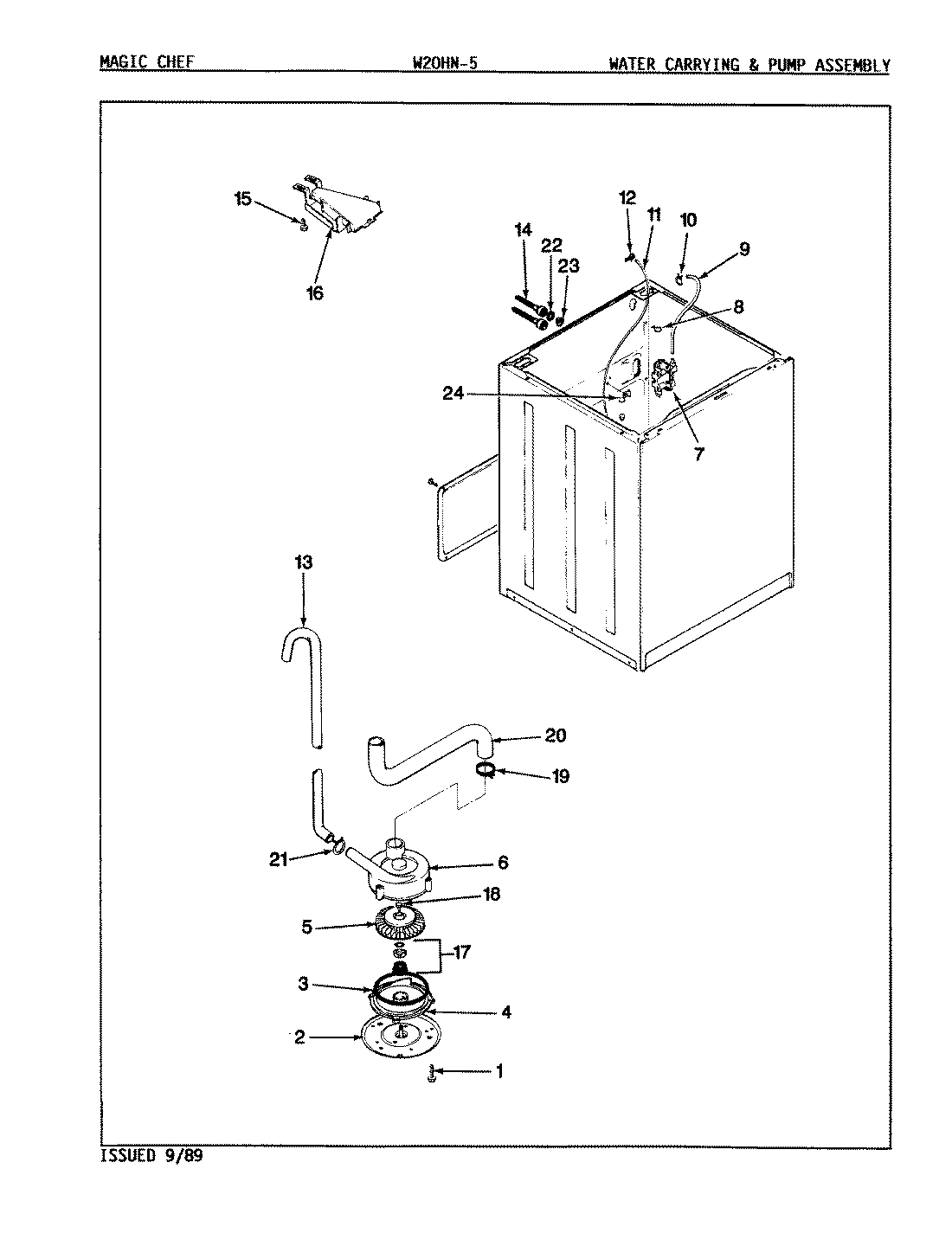 06 - WATER CARRYING & PUMP ASSEMBLY