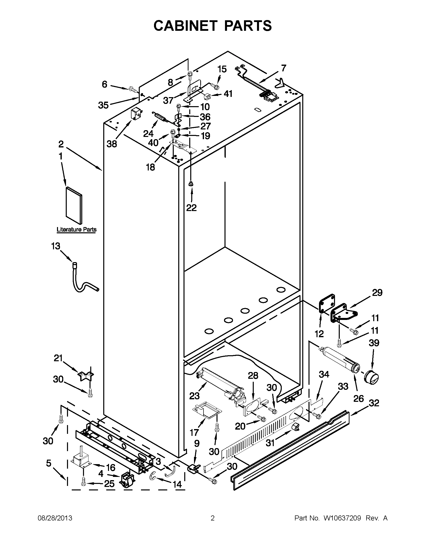 02 - CABINET PARTS