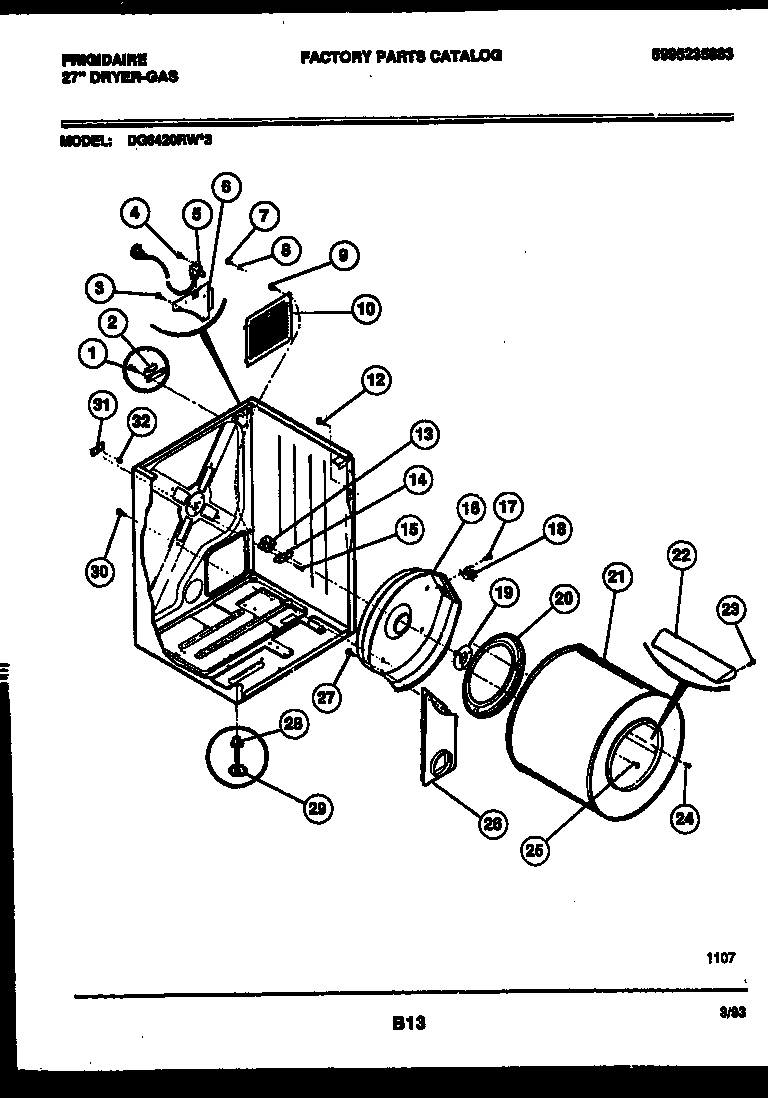 02 - CABINET AND COMPONENT PARTS