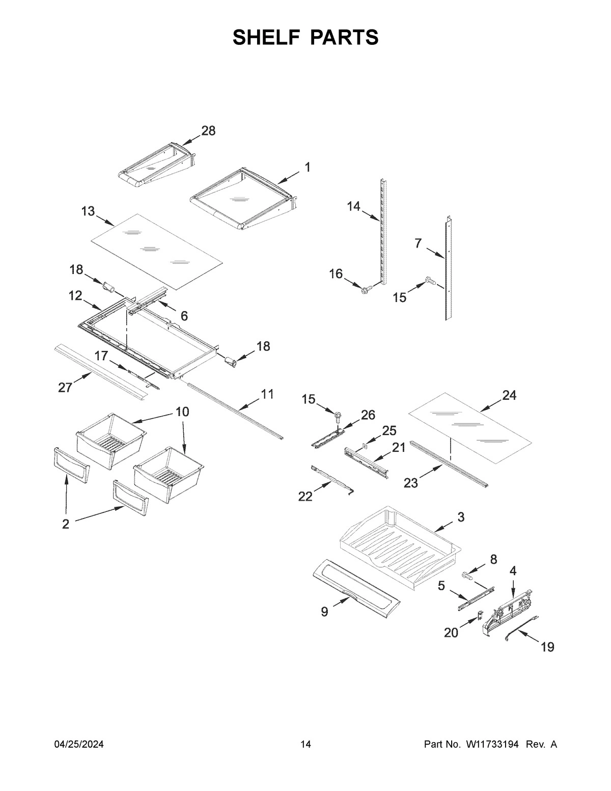 08 - SHELF PARTS