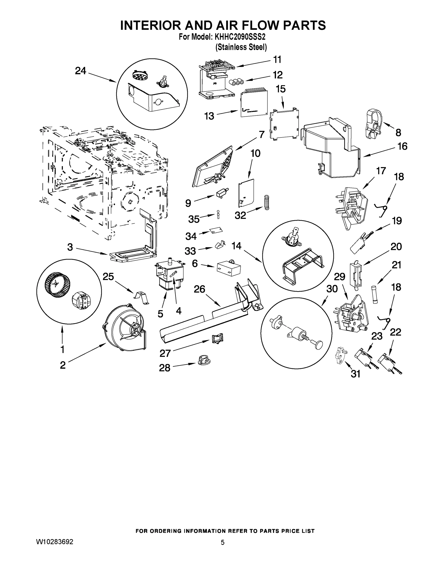 04 - INTERIOR AND AIR FLOW PARTS