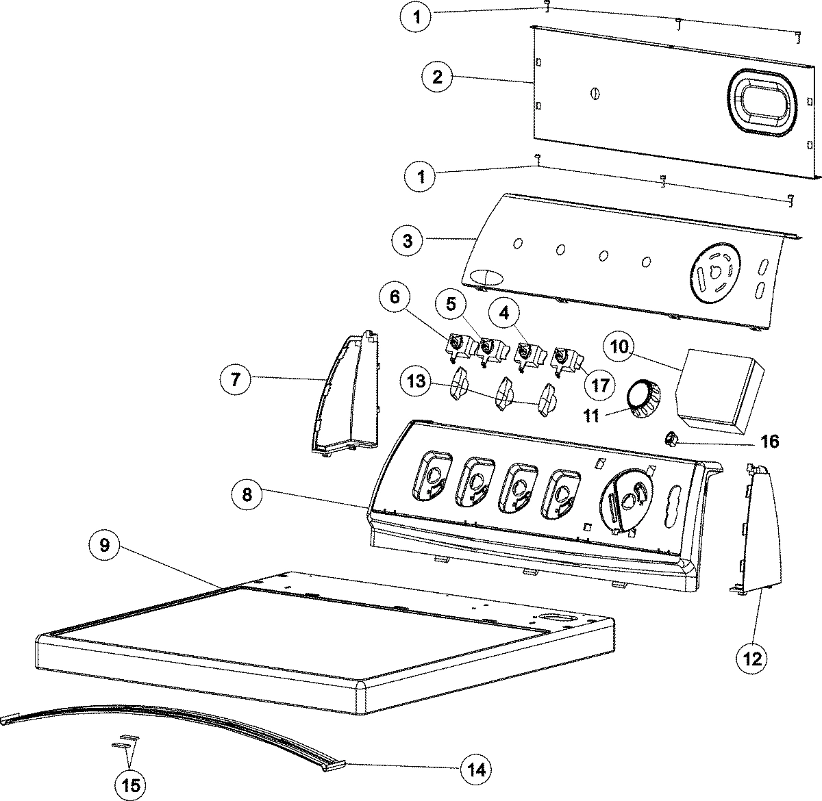 03 - CONTROL PANEL & TOP