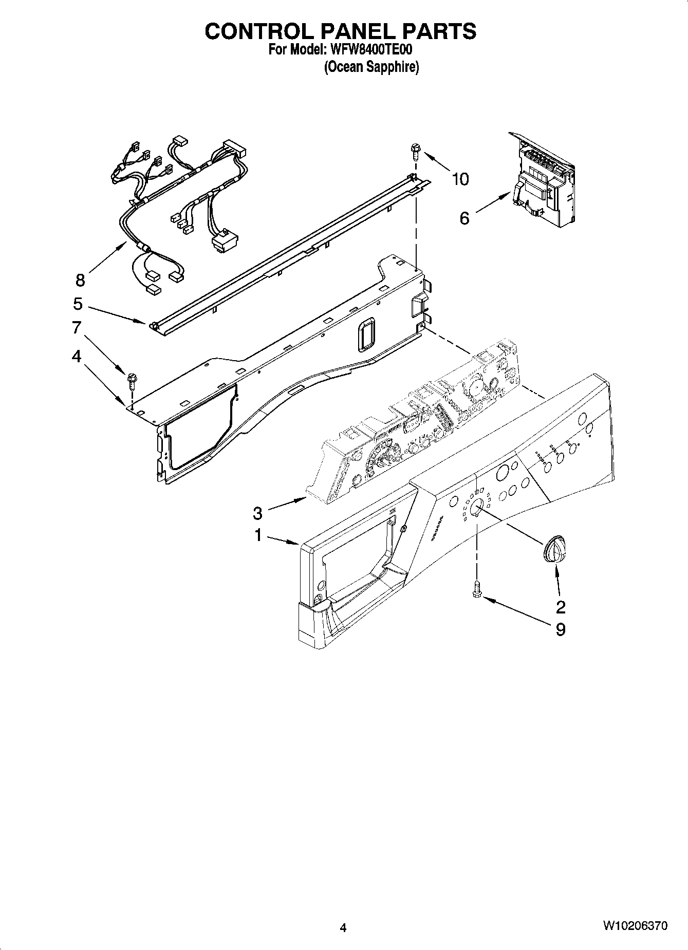 03 - CONTROL PANEL PARTS