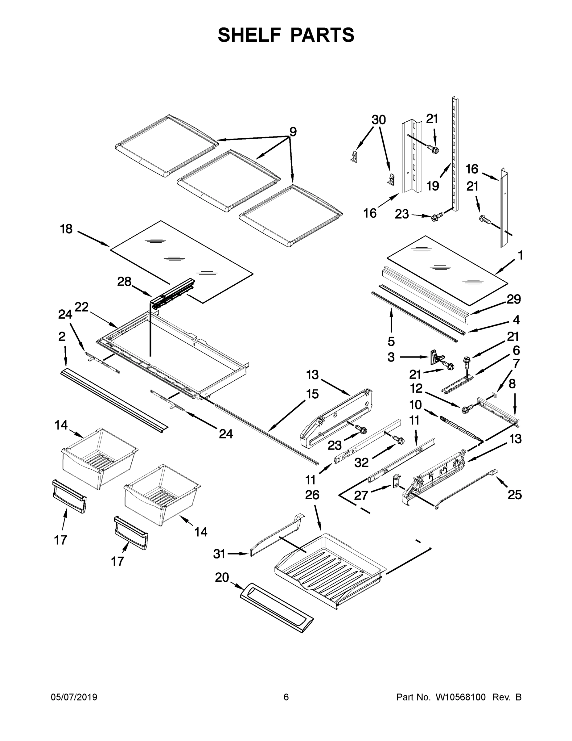 04 - SHELF PARTS