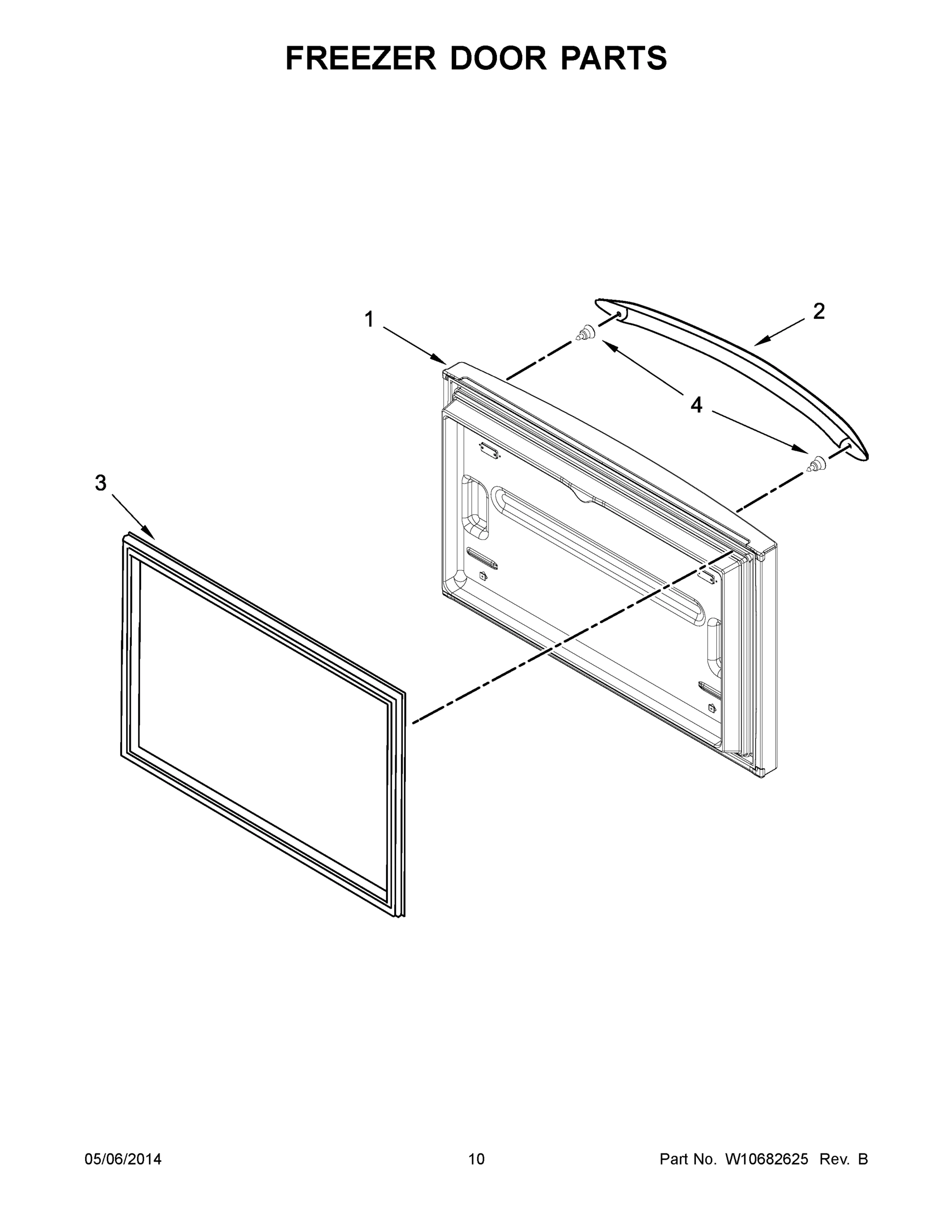 06 - FREEZER DOOR PARTS