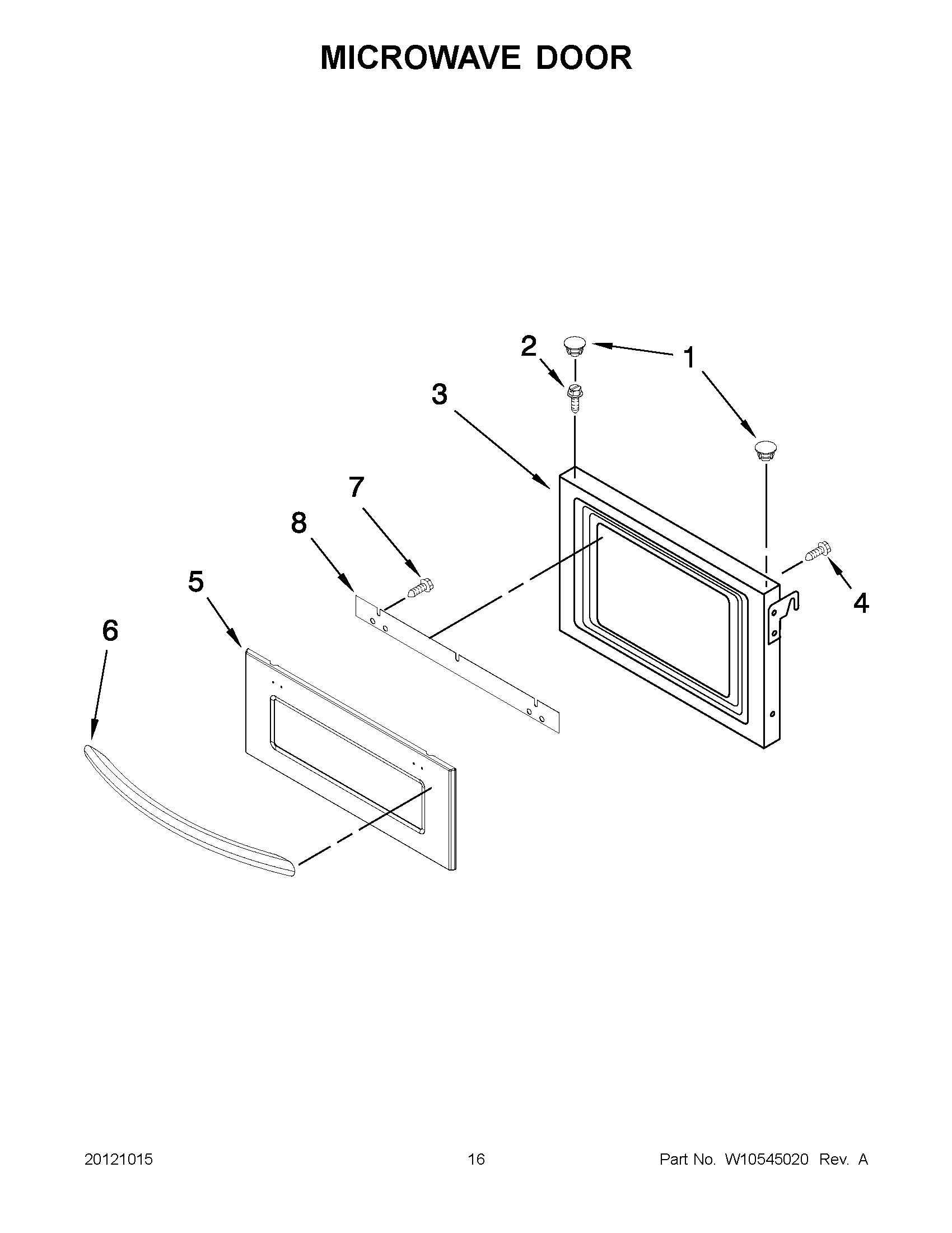 08 - MICROWAVE DOOR