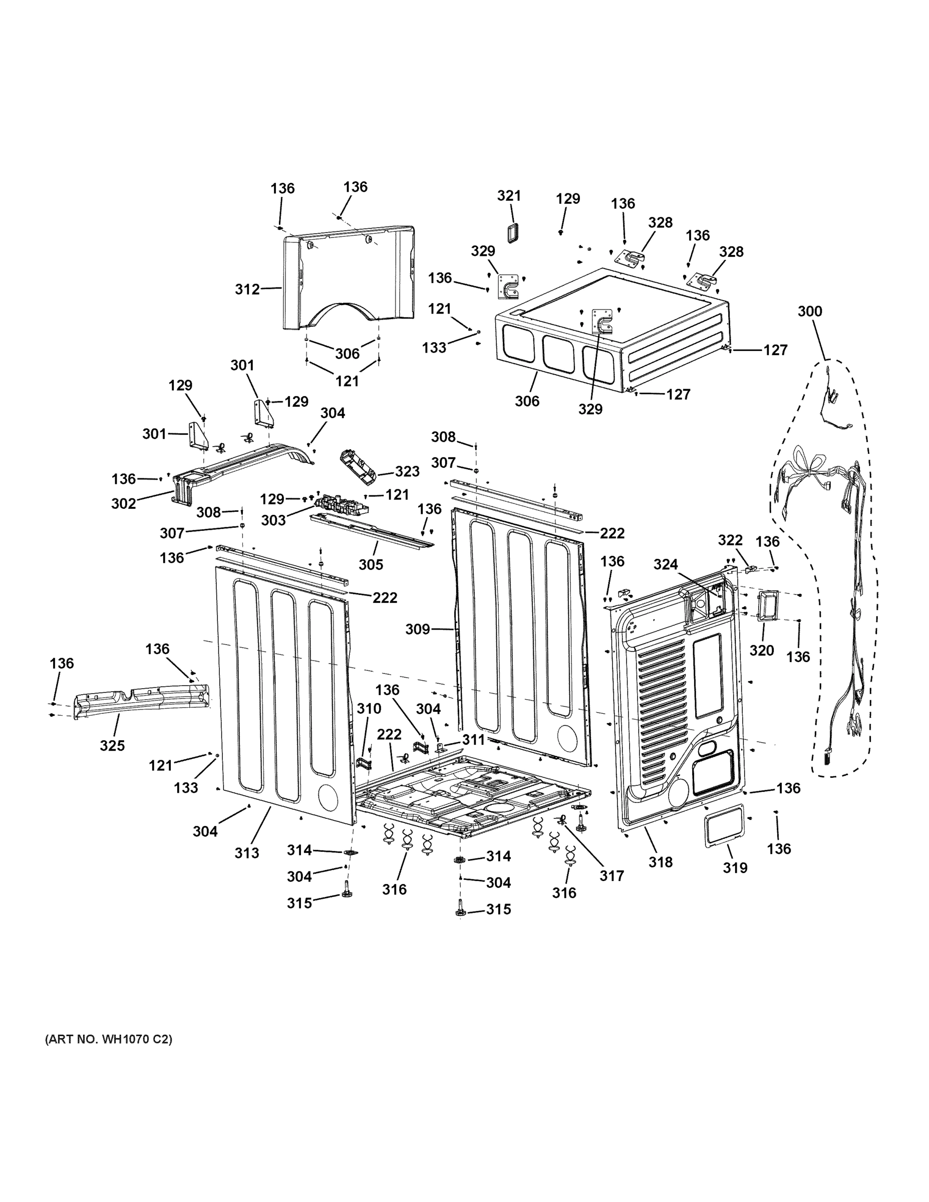 CABINET & TOP PANEL